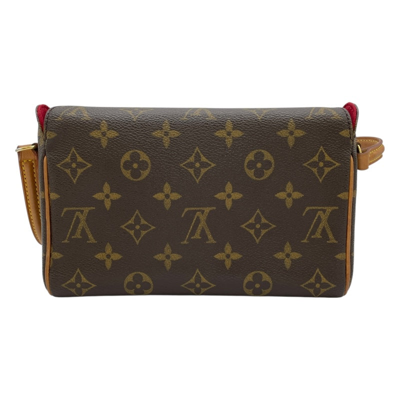 ルイ・ヴィトン LOUIS VUITTON レシタル M51900 ブラウン モノグラムキャンバス レディース ハンドバッグ