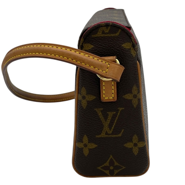 ルイ・ヴィトン LOUIS VUITTON レシタル M51900 ブラウン モノグラムキャンバス レディース ハンドバッグ
