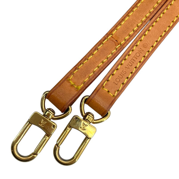 ルイ・ヴィトン LOUIS VUITTON ショルダーストラップ ブラウン レザー ユニセックス ショルダーストラップ