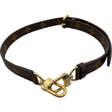 ルイ・ヴィトン LOUIS VUITTON ショルダーストラップ ブラウン モノグラム・キャンバス ユニセックス ショルダーストラップ