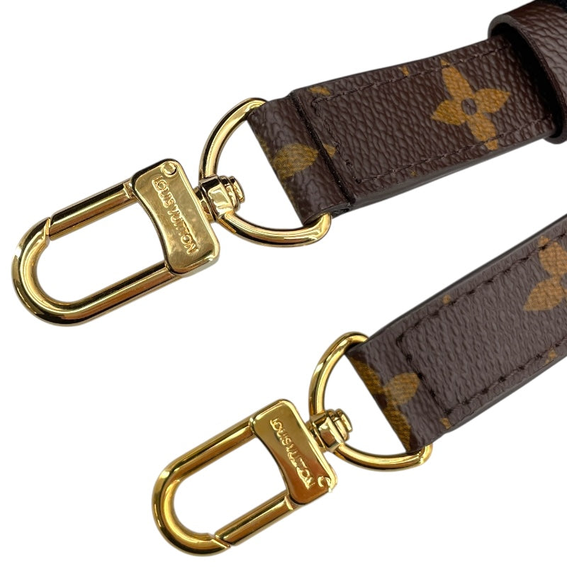 ルイ・ヴィトン LOUIS VUITTON ショルダーストラップ ブラウン モノグラム・キャンバス ユニセックス ショルダーストラップ