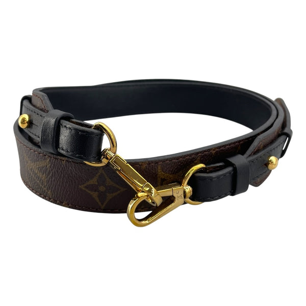 ルイ・ヴィトン LOUIS VUITTON ショルダーストラップXL J02331 ブラウン/ノワール モノグラム・キャンバス ユニセックス ショルダーストラップ