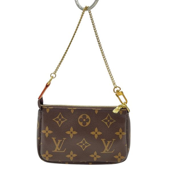 ルイ・ヴィトン LOUIS VUITTON ミニ･ポシェット･アクセソワール M58009 ブラウン モノグラム レディース ショルダーバッグ