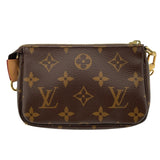 ルイ・ヴィトン LOUIS VUITTON ミニ･ポシェット･アクセソワール M58009 ブラウン モノグラム レディース ショルダーバッグ