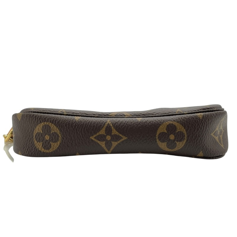 ルイ・ヴィトン LOUIS VUITTON ミニ･ポシェット･アクセソワール M58009 ブラウン モノグラム レディース ショルダーバッグ