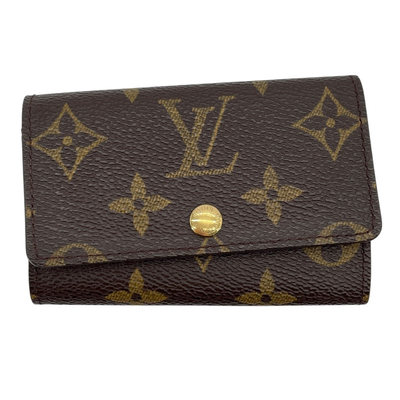 ルイ・ヴィトン LOUIS VUITTON ミュルティクレ6 M62630 ブラウン モノグラムキャンバス レディース キーケース