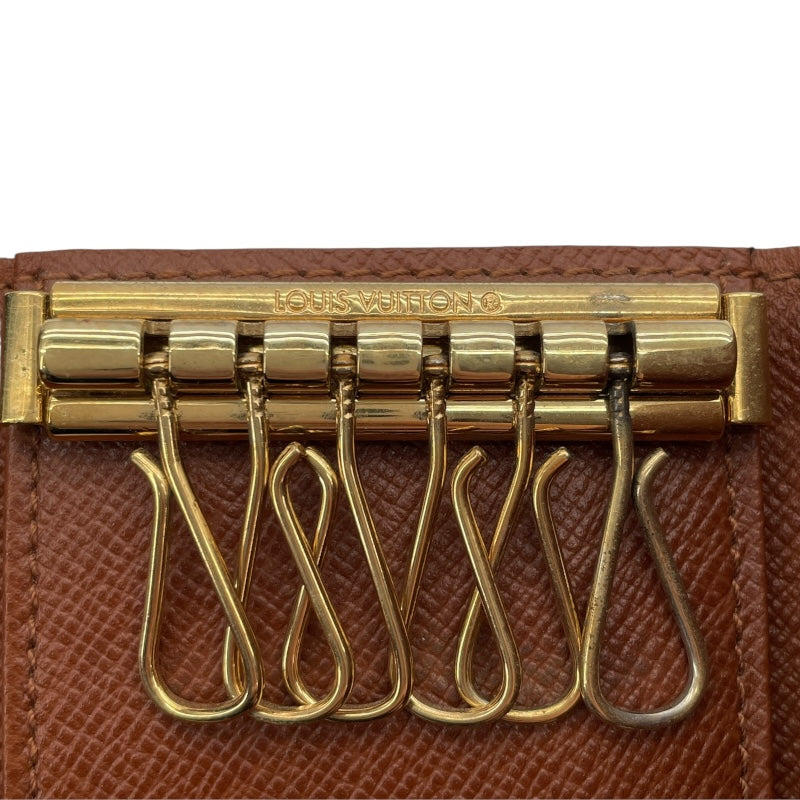 ルイ・ヴィトン LOUIS VUITTON ミュルティクレ6 M62630 ブラウン モノグラムキャンバス レディース キーケース