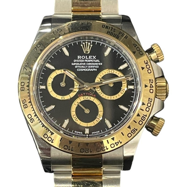 ロレックス ROLEX デイトナ 126503 SS/YG 自動巻き メンズ 腕時計
