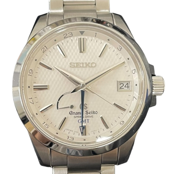 グランドセイコー Grand Seiko スプリングドライブ GMT SBGE009 SS 自動巻き メンズ 腕時計
