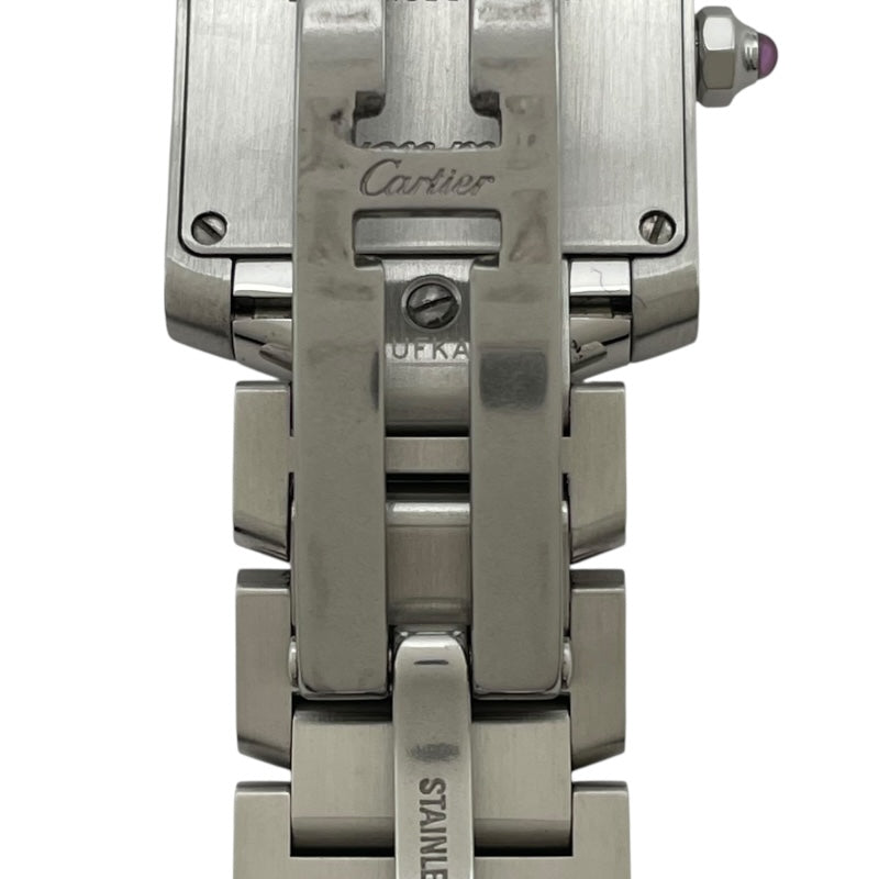 カルティエ Cartier タンク フランセーズ SM ピンクシェル W51028Q3 ピンクシェル SS クオーツ レディース 腕時計