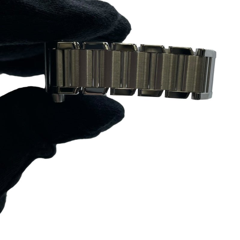 カルティエ Cartier タンク フランセーズ SM ピンクシェル W51028Q3 ピンクシェル SS クオーツ レディース 腕時計