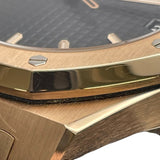 オーデマ・ピゲ AUDEMARS PIGUET ロイヤルオーク 155000R.OO.12200R.01 ブラック K18PG 自動巻き メンズ 腕時計