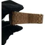 オーデマ・ピゲ AUDEMARS PIGUET ロイヤルオーク 155000R.OO.12200R.01 ブラック K18PG 自動巻き メンズ 腕時計