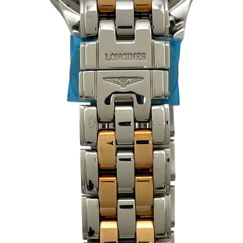 ロンジン LONGINES フラッグシップ L4.274.3.917 ホワイト SS 自動巻き レディース 腕時計