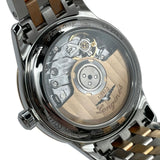 ロンジン LONGINES フラッグシップ L4.274.3.92.7 ホワイト SS 自動巻き レディース 腕時計