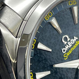 オメガ OMEGA シーマスター アクアテラ マスターコーアクシャル ジェームスボンド007 231.10.42.21.03.004 ネイビー SS 自動巻き メンズ 腕時計