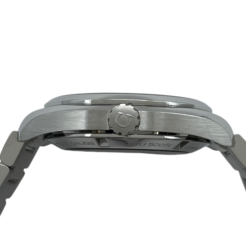 オメガ OMEGA シーマスター アクアテラ マスターコーアクシャル ジェームスボンド007 231.10.42.21.03.004 ネイビー SS 自動巻き メンズ 腕時計