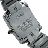 カルティエ Cartier タンクフランセーズ SM 日本限定 WE110006 ホワイト SS クオーツ レディース 腕時計