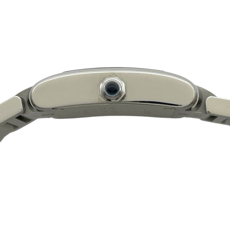 カルティエ Cartier タンクフランセーズ SM 日本限定 WE110006 ホワイト SS クオーツ レディース 腕時計