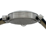 カルティエ Cartier ミスパシャ W3140025 シルバー SS/革ベルト（社外品） クオーツ レディース 腕時計
