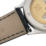 パテック・フィリップ PATEK PHILIPPE カラトラバ 5297G-001 ブラック K18WG/革ベルト 自動巻き メンズ 腕時計
