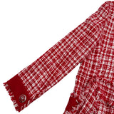 ドルチェ＆ガッバーナ Dolce & Gabbana ツイードコート F0AA4T レッド コットン レディース その他アウター