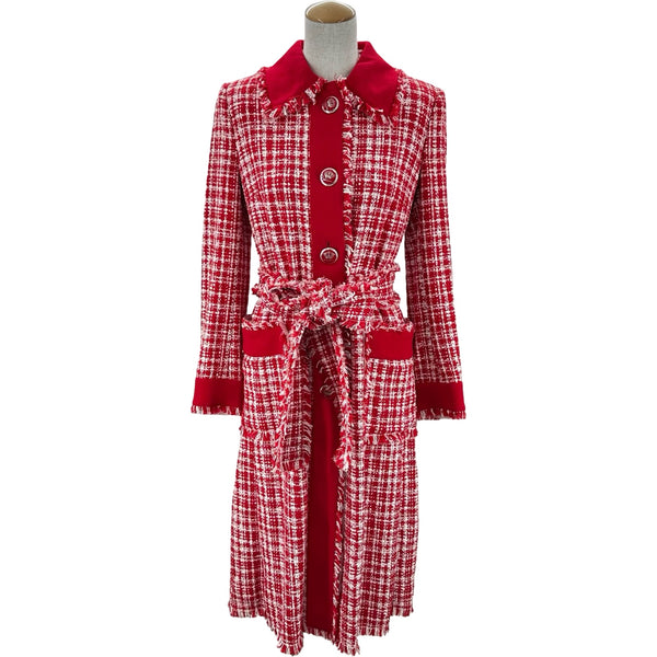 Dolce & Gabbanaツイードコート ドルチェ＆ガッバーナ Dolce & Gabbana ツイードコート F0AA4T レッド