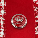 ドルチェ＆ガッバーナ Dolce & Gabbana ツイードコート F0AA4T レッド コットン レディース その他アウター