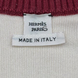エルメス HERMES ツイルレーヌニットブルゾン 2H2828DS ボルドー シルク レディース ブルゾン