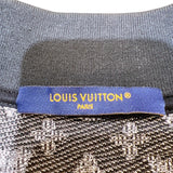 ルイ・ヴィトン LOUIS VUITTON モノグラム総柄フェイスデザインブルゾン HPY78W ブラック/ブラウン/ホワイト コットン メンズ その他トップス