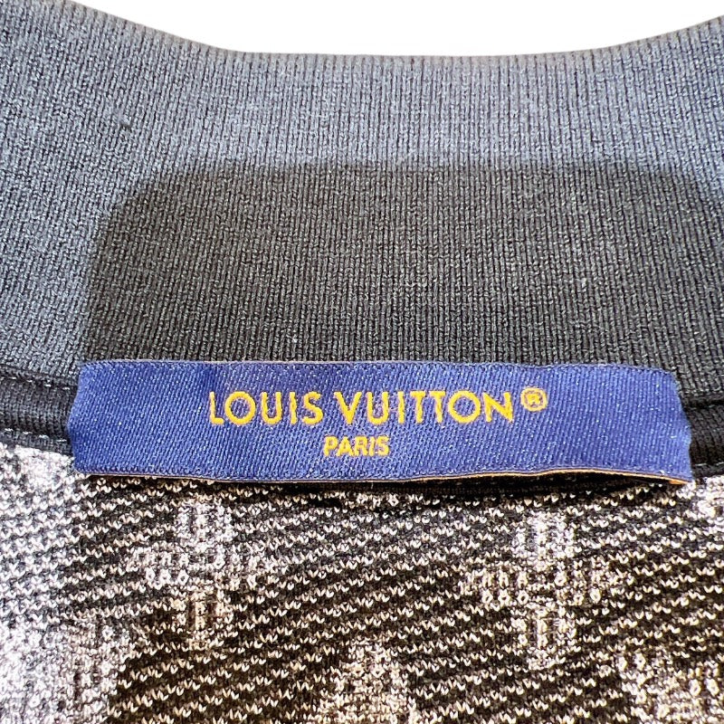 ルイ・ヴィトン LOUIS VUITTON モノグラム総柄フェイスデザインブルゾン HPY78W ブラック/ブラウン/ホワイト コットン メンズ その他トップス