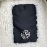 フーデッドムートンコート 7715001097 ホワイト 羊 メンズ その他アウター