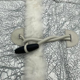 フーデッドムートンコート 7715001097 ホワイト 羊 メンズ その他アウター