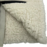 フーデッドムートンコート 7715001097 ホワイト 羊 メンズ その他アウター