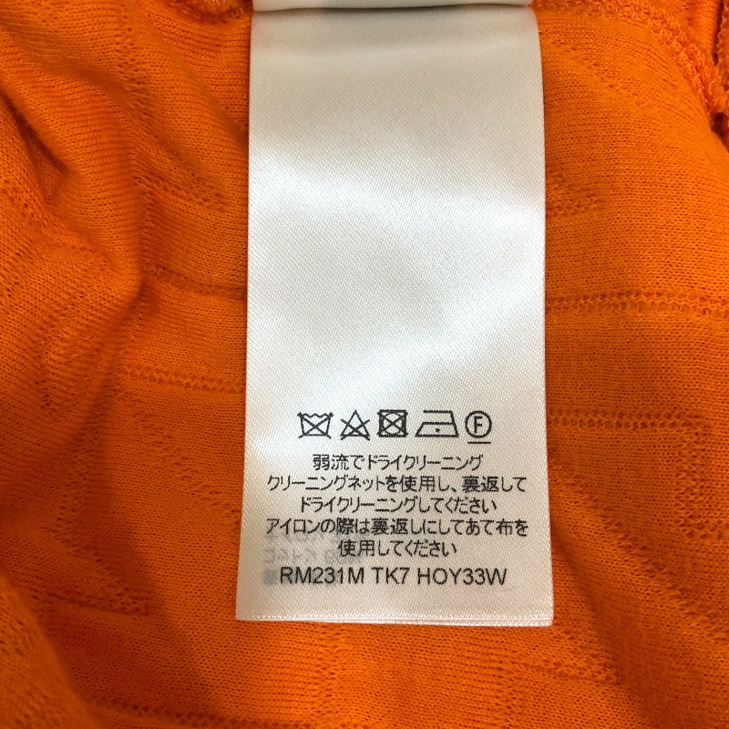 ルイ・ヴィトン LOUIS VUITTON LV総柄 スウェットシャツ HOY33W オレンジ コットン メンズ スウェット