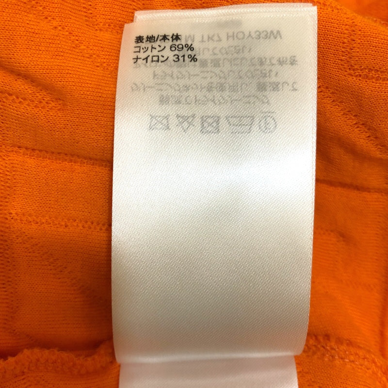 ルイ・ヴィトン LOUIS VUITTON LV総柄 スウェットシャツ HOY33W オレンジ コットン メンズ スウェット