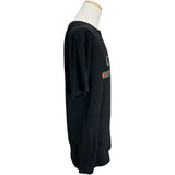 グッチ GUCCI ロゴプリントTシャツ 457095 ブラック コットン メンズ 半袖Ｔシャツ