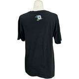 グッチ GUCCI ロゴプリントTシャツ 457095 ブラック コットン メンズ 半袖Ｔシャツ