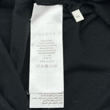 グッチ GUCCI ロゴプリントTシャツ 457095 ブラック コットン メンズ 半袖Ｔシャツ