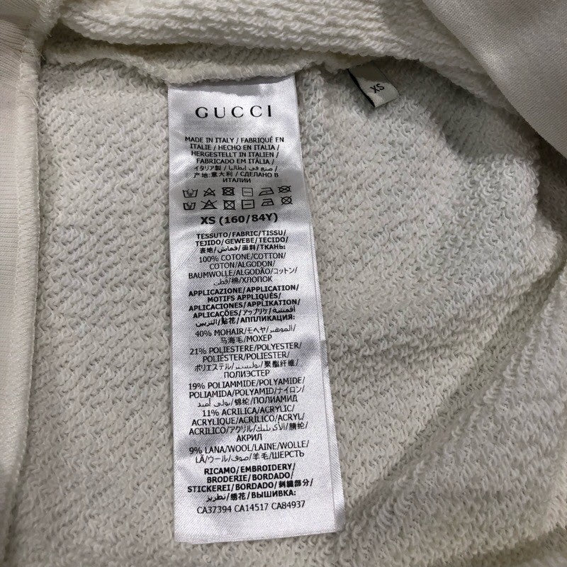 グッチ GUCCI デザインスウェットシャツ 623450 アイボリー レディース スウェット