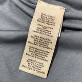 エルメス HERMES ミニレザーパッチ Tシャツ グレー コットン メンズ 半袖Ｔシャツ