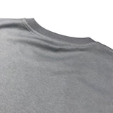 エルメス HERMES ミニレザーパッチ Tシャツ グレー コットン メンズ 半袖Ｔシャツ