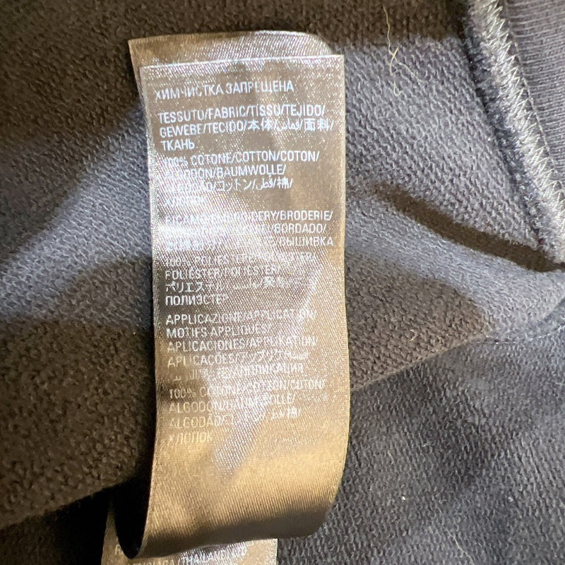 バレンシアガ BALENCIAGA TOKYO ロゴ刺繍スウェットパーカー 2022年 674988 ブラック コットン メンズ パーカー