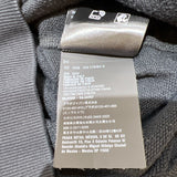 プラダ PRADA トライアングルロゴスウェットシャツ 2023年 UJL26A ブラック コットン メンズ スウェット