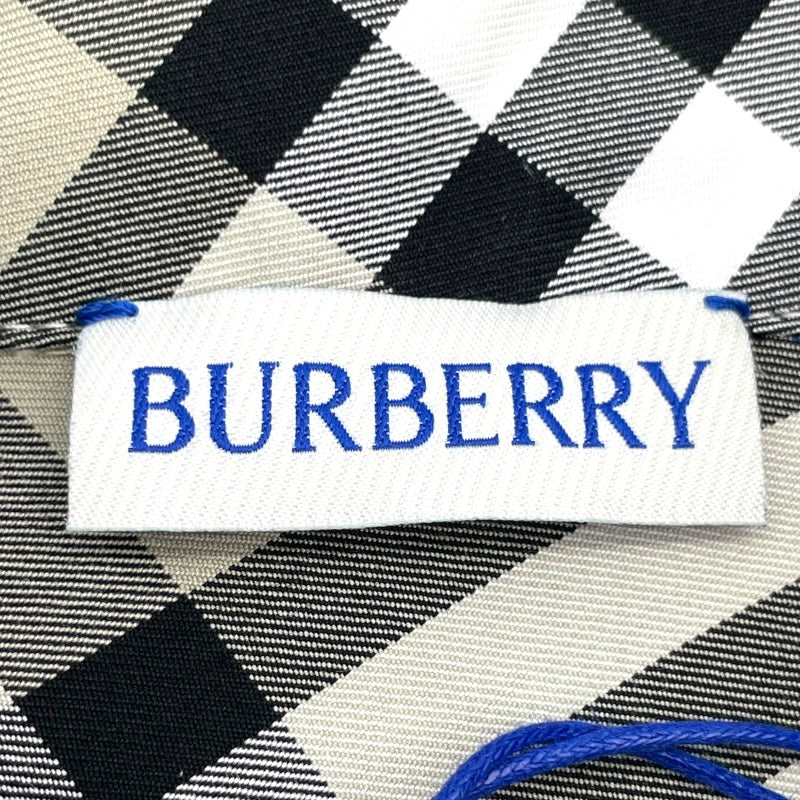 バーバリー BURBERRY チェックシャツワンピース 8090717 グレー コットン レディース ワンピース