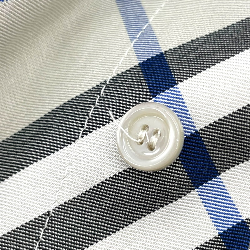 バーバリー BURBERRY チェックシャツワンピース 8090717 グレー コットン レディース ワンピース