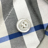 バーバリー BURBERRY チェックシャツワンピース 8090717 グレー コットン レディース ワンピース