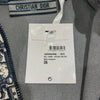 クリスチャン・ディオール Christian Dior オブリーク総柄ノースリーブワンピース 143R04A4040 ネイビー ナイロン レディース ワンピース