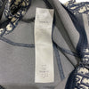 クリスチャン・ディオール Christian Dior オブリーク総柄ノースリーブワンピース 143R04A4040 ネイビー ナイロン レディース ワンピース