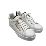 ドルチェ＆ガッバーナ Dolce & Gabbana ポルトフィーノローカットスニーカー CK1602 ホワイト レザー レディース スニーカー